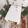 Hanah Home Mesa de Comedor Single 120 - Blanco Brillante